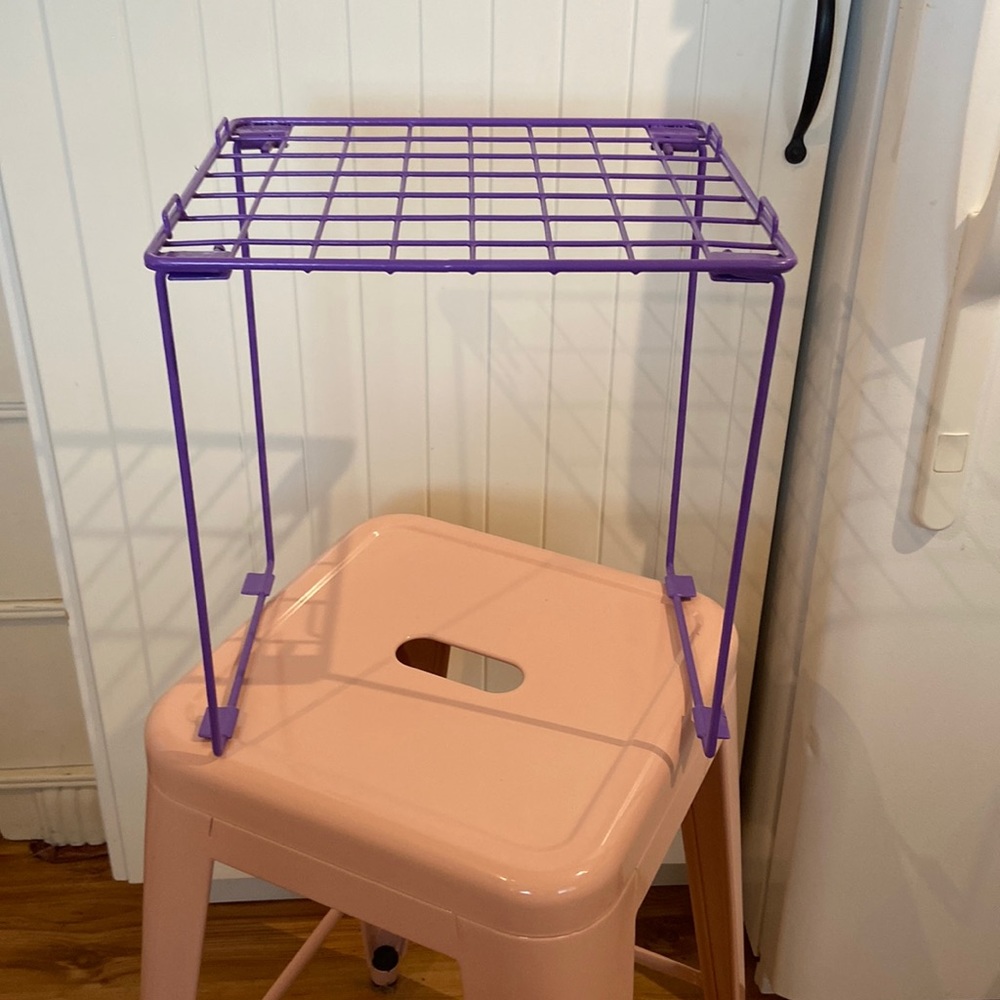 Metal Locker Shelf - purple